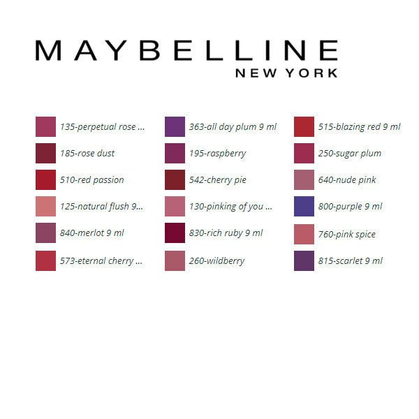 Κραγιόν Superstay Maybelline