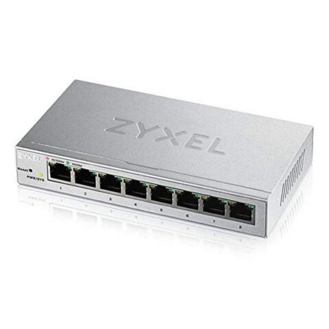 Switch Γραφείου ZyXEL GS1200-8-EU0101F 16 Gbps LAN RJ45 x 8 Μεταλλικό