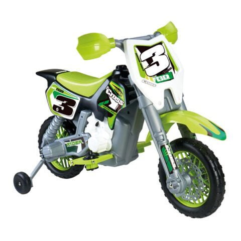 Μοτοσικλέτα Feber Rider Cross 6 V Ηλεκτρικό Πράσινο (82 X 57 x 119 cm)