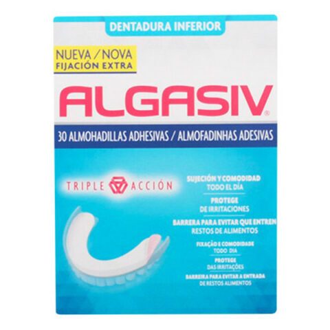 Συγκολλητικά Μαξιλάρια για Οδοντοστοιχίες Algasiv (30 uds)