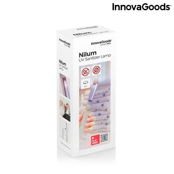 Αναδιπλούμενη λάμπα απολύμανσης UV Nilum InnovaGoods