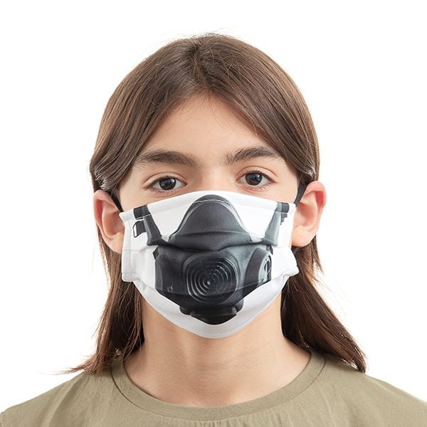 Επαναχρησιμοποιήσιμη Υφασμάτινη Μάσκα  Υγιεινής Gas Luanvi Μέγεθος M Πακέτο των 3 τεμ