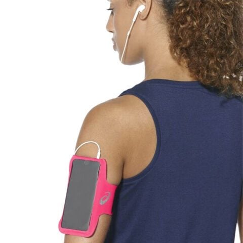 Αθλητικό Βραχιόλι με Θέση για τα Ακουστικά Asics MP3 Arm Tube Ροζ