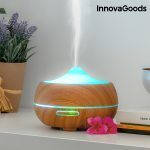 Υγραντήρας Διάχυσης Αρωμάτων LED Wooden-Effect InnovaGoods