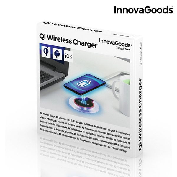 Ασύρματος Φορτιστής για Smartphones Qi InnovaGoods