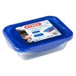 Σετ με Κυτία Γεύματος Pyrex Cook & Go (2 pcs) Διαφανές Βοροπυριτικό γυαλί