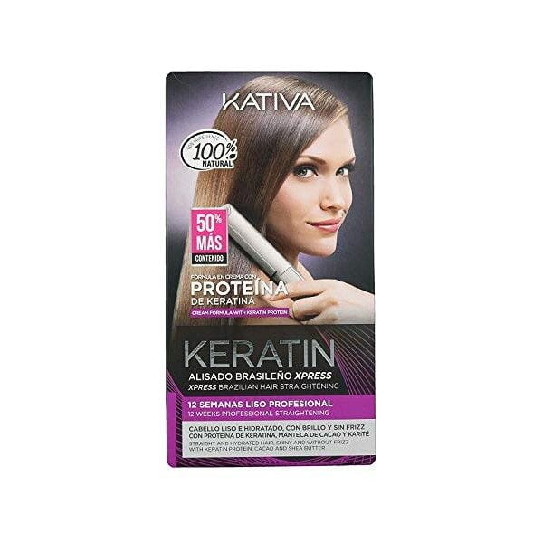 Θεραπεία Mαλλιών Ισιώματος Kativa Keratin Brasilian (3 pcs)