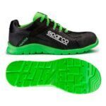 Παπούτσια Ασφαλείας Sparco Practice 07517 Μαύρο/Πράσινο