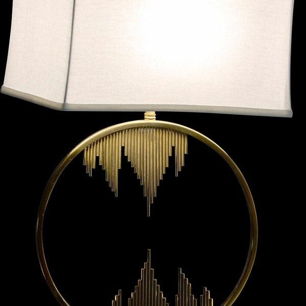 Επιτραπέζιο Φωτιστικό DKD Home Decor λινό Μέταλλο (40 x 23 x 74 cm)