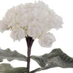 Διακοσμητικό Λουλούδι DKD Home Decor Λευκό Ροζ πολυαιθυλένιο (25 x 80 cm)