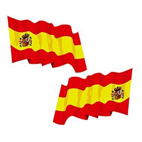 Αυτοκόλλητα Σημαία Ισπανία (2 uds)