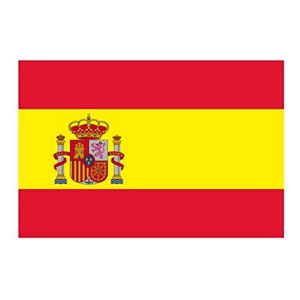 Αυτοκόλλητα Σημαία Ισπανία (1 ud)