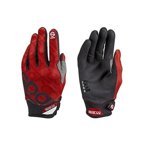 Men's Driving Gloves Sparco Meca 3 Κόκκινο