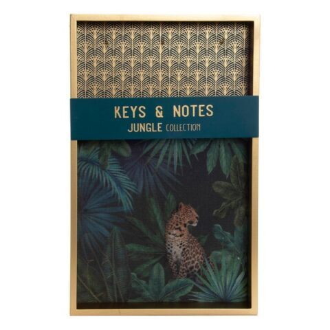Ντουλάπα για κλειδιά DKD Home Decor Jungle (25 x 4 x 40 cm)