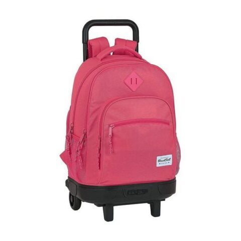 Σχολική Τσάντα με Ρόδες Compact BlackFit8 Ροζ