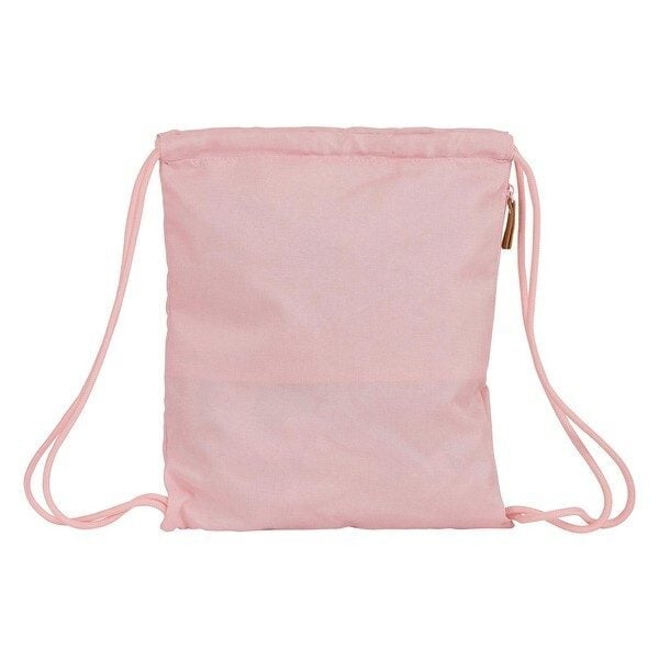 Σχολική Τσάντα με Σχοινιά Safta Ροζ