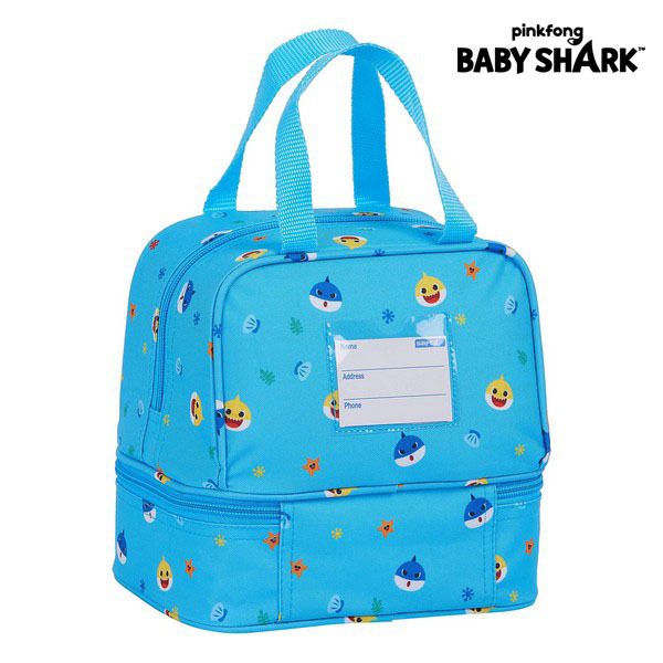 Τσάντα Γεύματος Baby Shark Ανοιχτό Μπλε (15 L)