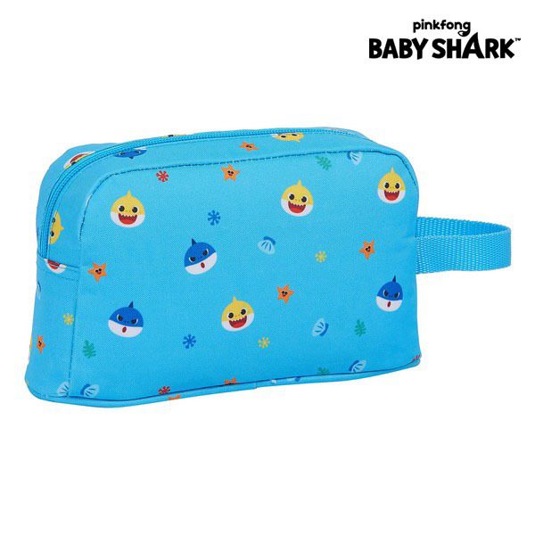 θερμική Θήκη Μεταφοράς Σνακ Baby Shark Ανοιχτό Μπλε (6