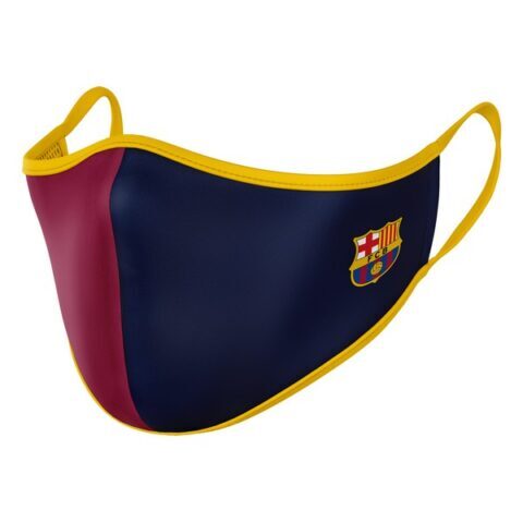 Επαναχρησιμοποιήσιμη Υφασμάτινη Μάσκα  Υγιεινής F.C. Barcelona Ενηλίκων