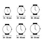 Λουρί για Ρολόι Bobroff BFS004 Ασημί (Ø 22 mm)