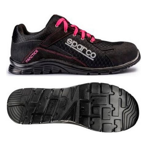 Παπούτσια Ασφαλείας Sparco Practice Μαύρο Ροζ