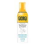 Αφρός για Καλύτερο Σχήμα Sublime Cream Giorgi (150 ml)