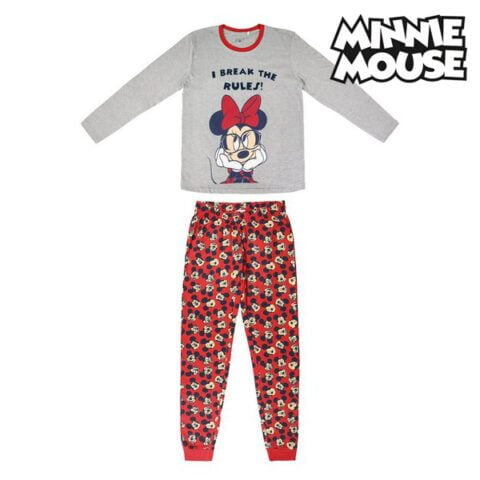 Πιτζάμα Παιδικά Minnie Mouse Γκρι