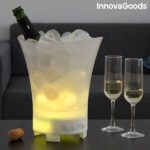 Δίσκος LED με Επαναφορτιζόμενο Ηχείο Sonice InnovaGoods