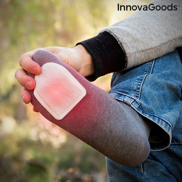 Μπαλώματα για την θέρμανση ποδιών Heatic Toe InnovaGoods (πακέτο με 10)