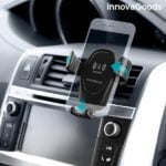 Βάση Κινητού Τηλεφώνου με Ασύρματο Φορτιστή για τα Αυτοκίνητα Wolder InnovaGoods