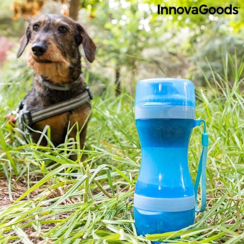 Μπουκάλι με Δοχείο Νερού και Τροφίμων για Κατοικίδια ζώα μου 2 σε 1 Pettap InnovaGoods
