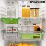 Ρυθμιζόμενος Διοργανωτής για το Ψυγείο Friwer InnovaGoods (πακέτο με 2)