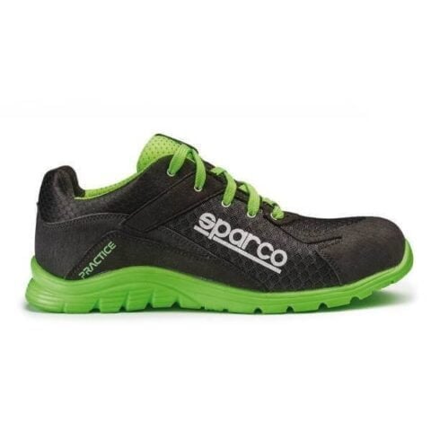Παπούτσια Ασφαλείας Sparco Practice 07517 Μαύρο/Πράσινο (Μέγεθος 42)