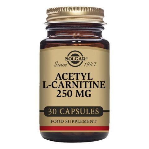 Ακετυλο L-Kαρνιτίνη Solgar 250 mg (30 Κάψουλες)