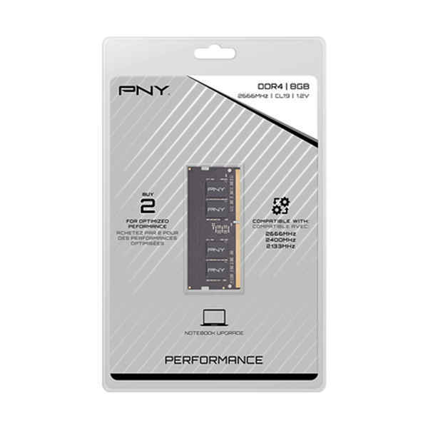Μνήμη RAM PNY MN8GSD42666 8 GB DDR4 CL19 SODIMM