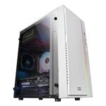 Κουτί Μέσος Πύργος ATX Mars Gaming MCMW LED RGB Λευκό
