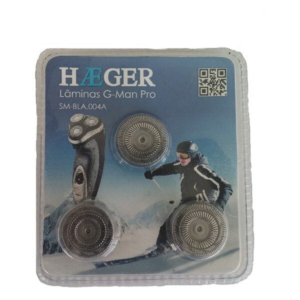 Λεπίδες ξυριστικής μηχανής Haeger G-Man Pro