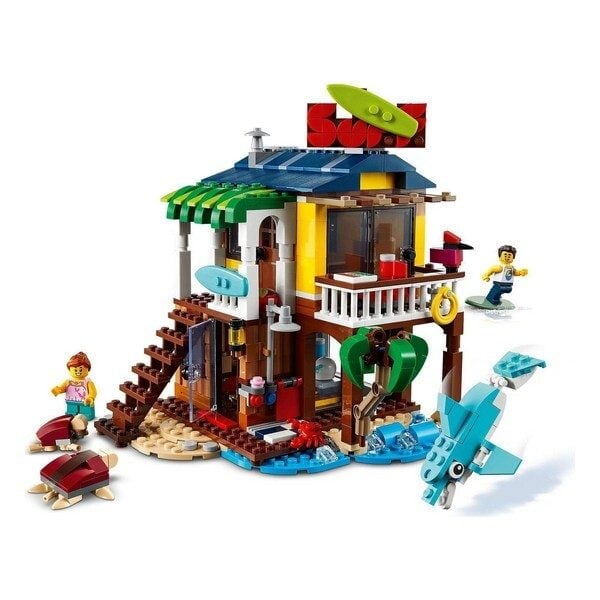 Playset Creator Surfers House on the beach Lego 31118 3-σε-1
