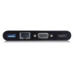 Dockstation Ewent EW9827 USB C HDMI VGA RJ45 4K 5 Gbps