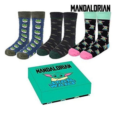 Κάλτσες The Mandalorian 3 ζευγάρια (Ένα μέγεθος (35-41))