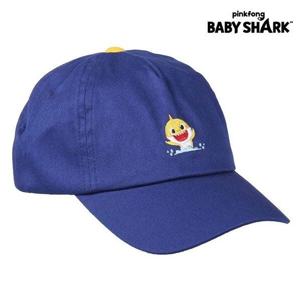 Παιδικό Kαπέλο Baby Shark Κέντημα Σκούρο μπλε (51 cm)