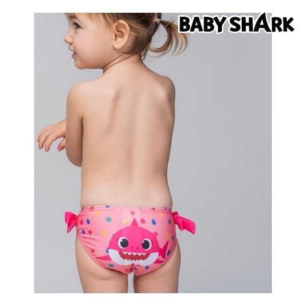 μπικίνι-εσώρουχο για κορίτσια Baby Shark Ροζ