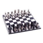 Σκάκι Silver Λαμπερό ξύλο mindi (35