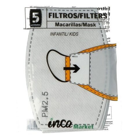 Mask Filters Market PM2.5 Inca Παιδικά (5 pcs)