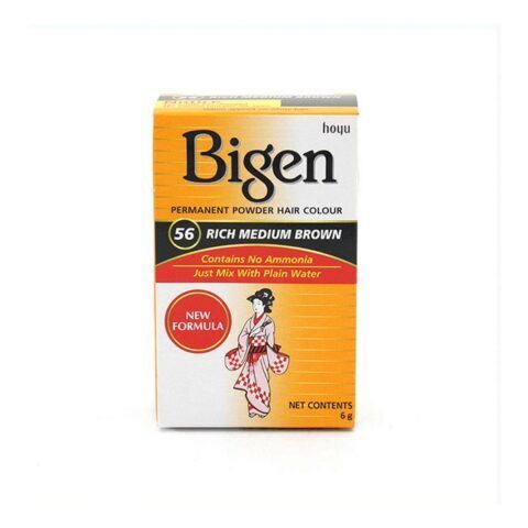 Μόνιμη Βαφή Bigen Nº56 Rich Medium Brown (6 gr)