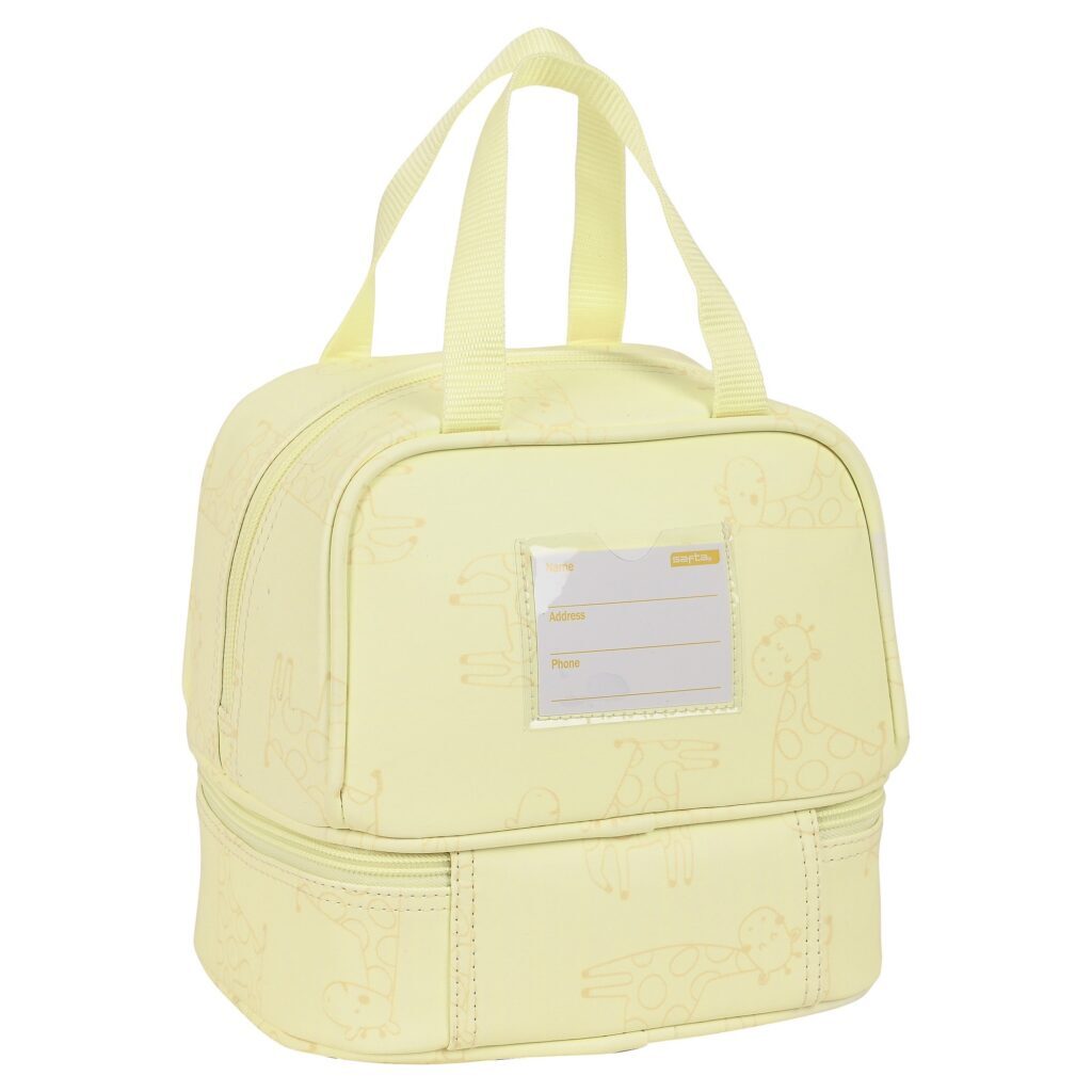 Τσάντα Γεύματος Safta Καμηλοπάρδαλη Κίτρινο (15 L)