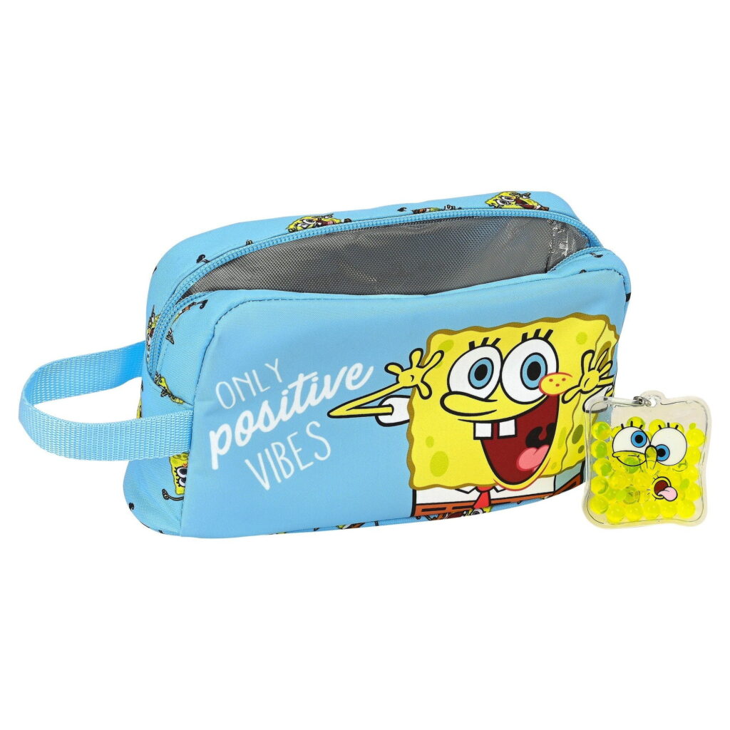 Τσάντα Γεύματος Spongebob Positive Vibes Ανοιχτό Μπλε (6