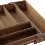 Οργανωτής Μαχαιροπήρουνων DKD Home Decor ξύλο ακακίας (38.5 x 36.5 x 32 cm)