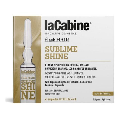 Αμπούλες laCabine Flash Hair Θρεπτικό Aναζωογονητικό Λαμπερό (7 pcs)