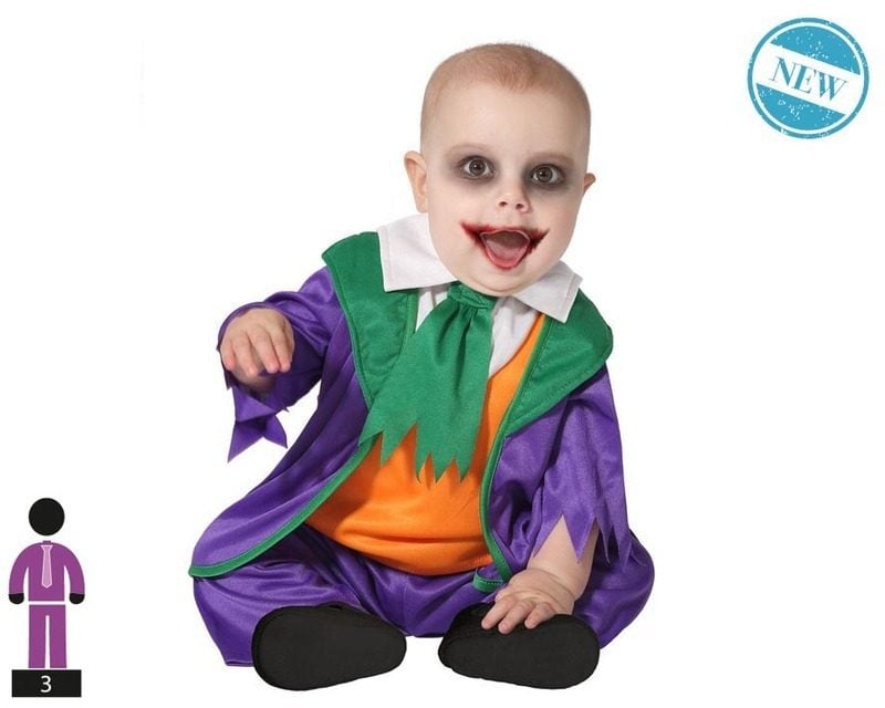 Αποκριάτικη Στολή για Μωρά Κλόουν Joker